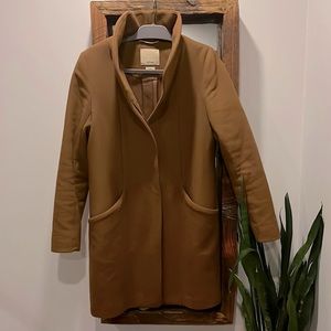 Wilfred Cocoon Coat in Camel